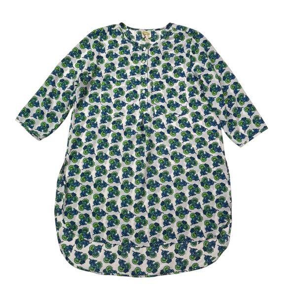 FIG & FLOWER Womens Size Large L Floral 3/4‎ Sleeve Boho Top Blouse - Picture 14 of 16